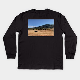 Evergreen Colorado Mountains Photography Kids Long Sleeve T-Shirt